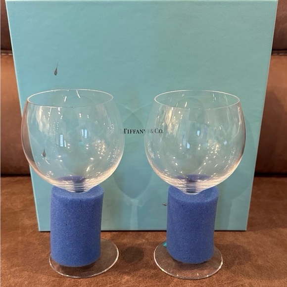 Tiffany Large Wine Glasses